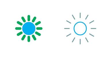 Sun Icon Design vector