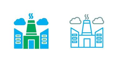 Factory Icon Design vector