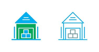 Warehouse Icon Design vector