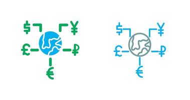 Currency Icon Design vector