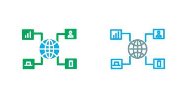 Online Marketing Icon Design vector