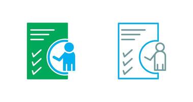 Checklist Icon Design vector