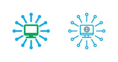 Networks Icon Design vector