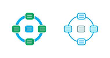 diseño de icono de consulta de estrategia vector