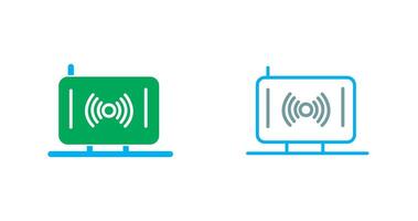 Wireless Icon Design vector