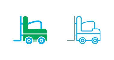 Forklift Icon Design vector