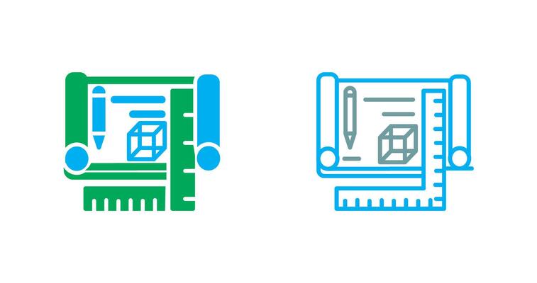 Blueprints Icon Design