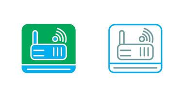 Modem Icon Design vector