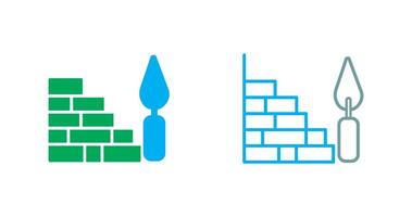 Bricks Icon Design vector