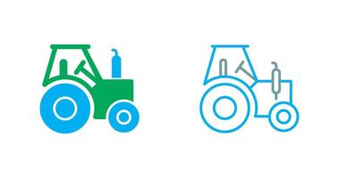 diseño de icono de tractor vector