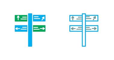 Direction Icon Design vector