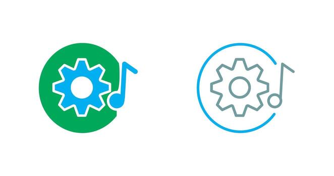 diseño de icono de configuración vector