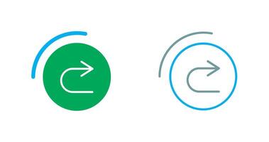 Previous Icon Design vector