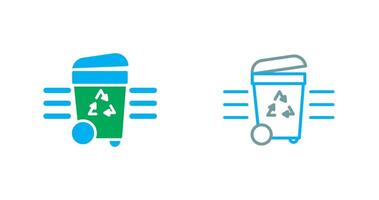 Garbage Icon Design vector