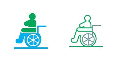 Wheelchair Icon Design vector