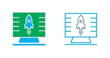 Rocket Icon Design vector