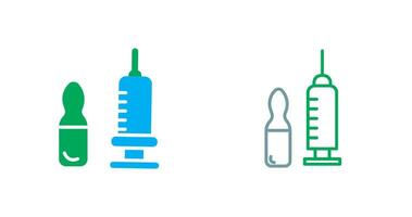 Injection Icon Design vector