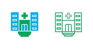 diseño de icono de hospital vector