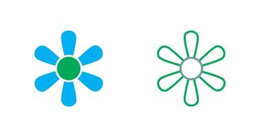 Daisy Icon Design vector