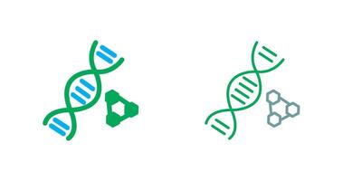 DNA Icon Design vector