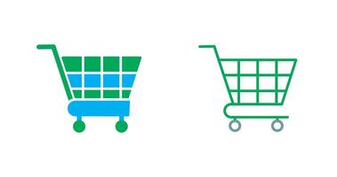 Trolley Icon Design vector