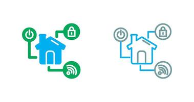 Smarthome Icon Design vector