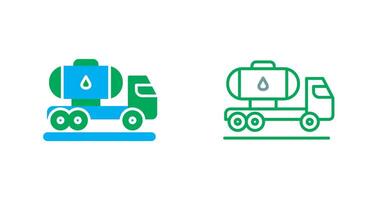 Tank Truck Icon Design vector