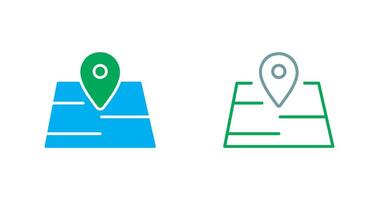 Map Icon Design vector