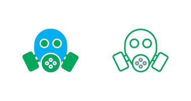 Gas Mask Icon Design vector