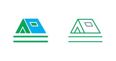 Tent Icon Design vector