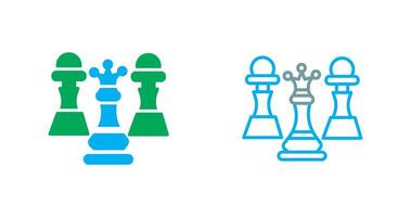 Chess Icon Design vector