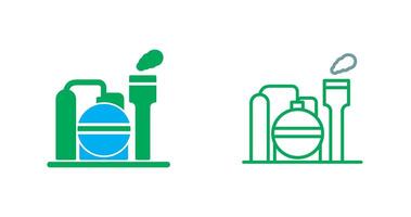 Refinery Icon Design vector