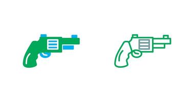 diseño de icono de pistola vector