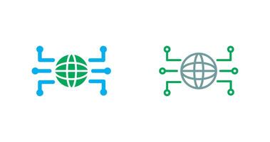Internet Icon Design vector