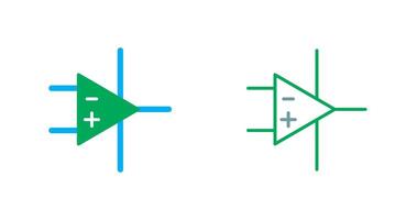 Amplifier Icon Design vector