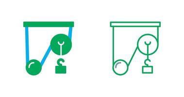 Pully Icon Design vector