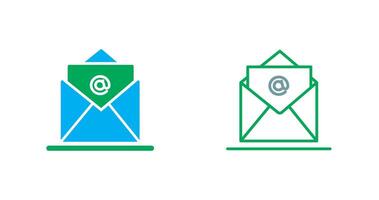 diseño de icono de correo vector