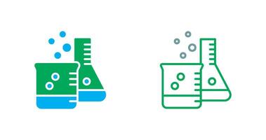 Beaker Icon Design vector