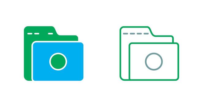 Folder Icon Design vector