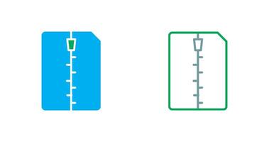 Compressed Icon Design vector