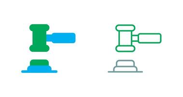 Gavel Icon Design vector