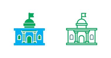 Parliament Icon Design vector