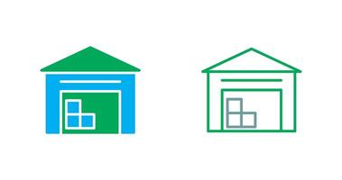 Warehouse Icon Design vector