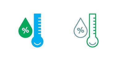 Humidity Icon Design vector