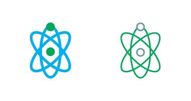 Atom Icon Design vector