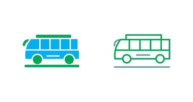 Bus Icon Design vector