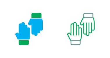 Glove Icon Design vector