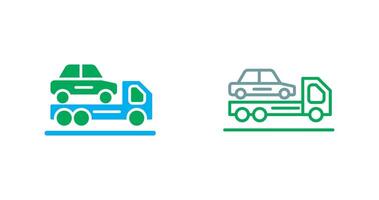 Trailer Icon Design vector