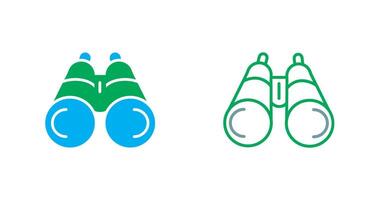 Binocular Icon Design vector