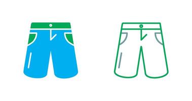 Shorts Icon Design vector